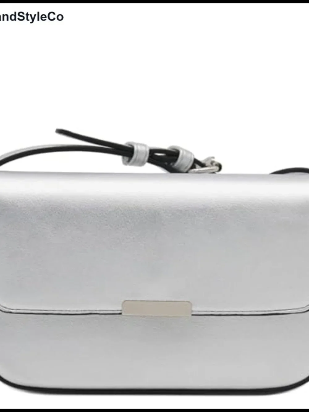 Faux Leather Mini Underarm Shoulder Bag with Flap Clasp & Adjustable Strap